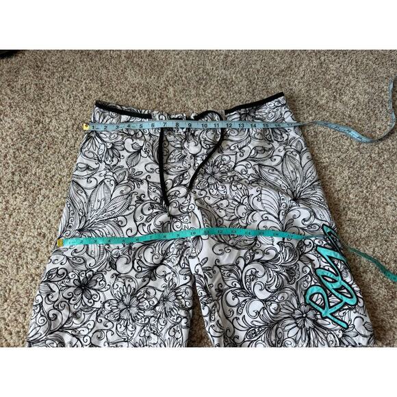 ROXY Board/Swim shorts, longer style; women's size Large, Vintage Y2K - Picture 7 of 9